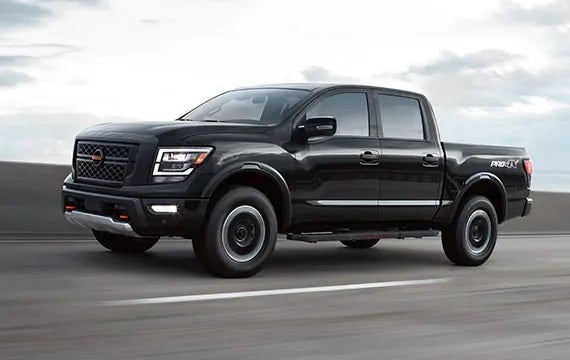 Most standard safety technology in its class (Excluding EVs) 2023 Nissan Titan | Valley Hi Nissan in Victorville CA