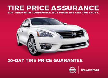 30 day tire price guarantee | Valley Hi Nissan in Victorville CA